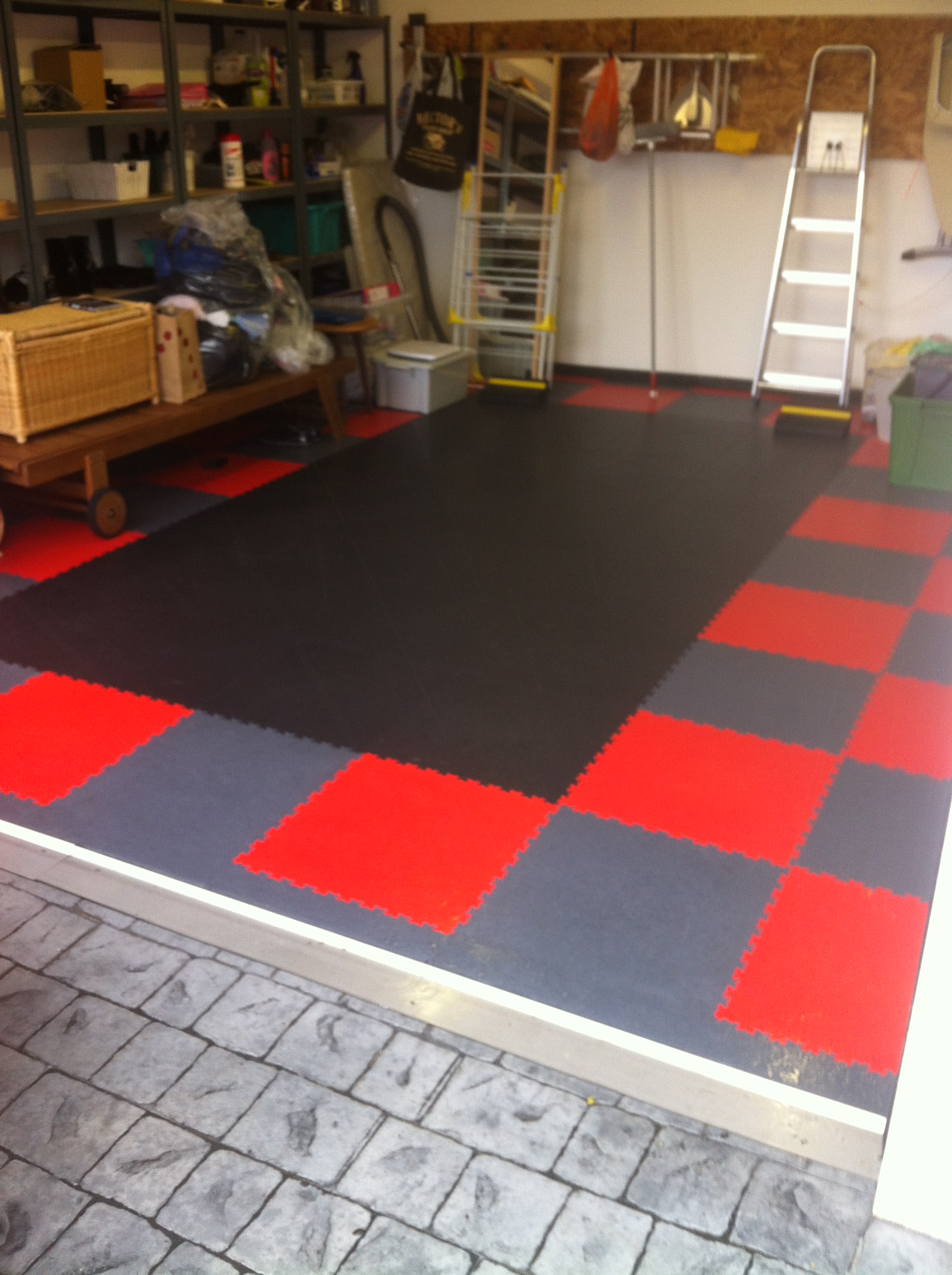 Gallery Interlocking garage floor tiles Made in UK